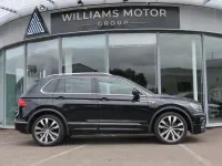 Used VW Tiguan R-line 150 HP (110 kW) 2018 Black SUV