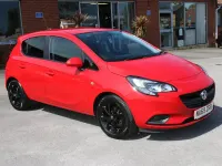 Used Vauxhall Corsa 75 HP (55 kW) 2019 Red Hatchback
