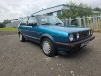 Used VW Golf II GTI 1987 Blue Hatchback