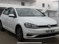 Used VW Golf VII SE 110 HP (80 kW) 2017 White Hatchback