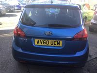 Used Kia Venga 125 HP (91 kW) 2010 Blue Hatchback