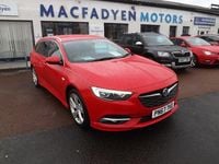 Used Vauxhall Insignia SRi 170 HP (125 kW) 2017 Red Estate