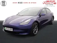 Used Tesla Model 3 Standard Range Plus 235 kW (320 HP) 2022 Blue Sedan