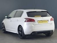 Used Peugeot 308 GT-line 131 HP (96 kW) 2019 White Hatchback