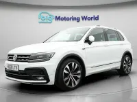 Used VW Tiguan R-line 150 HP (110 kW) 2018 White SUV