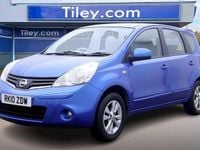 Used Nissan Note Acenta 88 HP (64 kW) 2010 Blue MPV