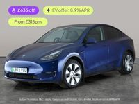 Used Tesla Model Y Long Range AWD 378 kW (514 HP) 2022 Blue SUV
