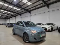 Used Fiat 500e Icon 86 kW (118 HP) 2022 Blue Hatchback