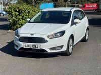 Used Ford Focus Titanium 2018 White Estate