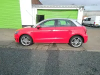 Used Audi A1 S-Line 2014 Red Hatchback