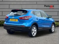 Used Nissan Qashqai Acenta 115 HP (84 kW) 2018 Blue SUV