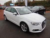 Used Audi A3 Sport 2019 White Hatchback