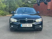 Used BMW 116 Comfort Edition 116 HP (85 kW) 2016 Black Hatchback