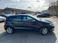 Used VW Polo Edition 90 HP (66 kW) 2017 Black Hatchback