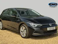 Used VW Golf VII Style 150 HP (110 kW) 2021 Black Hatchback