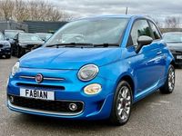 Used Fiat 500 S 69 HP (50 kW) 2018 Blue Hatchback