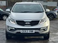 Używany Kia Sportage 133 KM (97 kW) 2014 Srebrny SUV