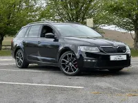 Begagnad Skoda Octavia vRS 150 HK (110 kW) 2015 Svart Halvkombi
