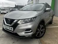 Used Nissan Qashqai N-Connecta 110 HP (80 kW) 2017 Silver SUV
