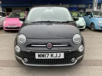 Used Fiat 500 Lounge 69 HP (50 kW) 2017 Black Hatchback