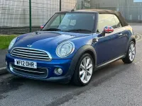 Used Mini Cooper Cabriolet 122 HP (89 kW) 2012 Blue Cabriolet