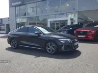 Used Audi A3 S-Line 110 HP (80 kW) 2021 Black Sedan