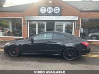 Used Mercedes E350 2010 Black Coupe