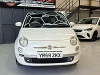 Used Fiat 500C Lounge 69 HP (50 kW) 2009 White Cabriolet