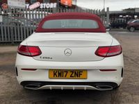 Used Mercedes C250 AMG Line Premium Plus 2017 White Cabriolet