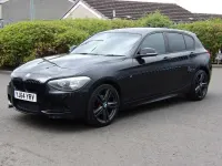 Used BMW 116 M Sport 2014 Black Hatchback