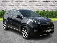 Used Kia Sportage GT-Line 177 HP (130 kW) 2017 Black SUV