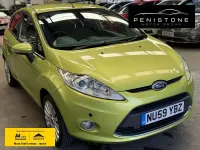 Used Ford Fiesta Titanium 89 HP (65 kW) 2009 Green Hatchback