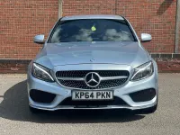 Usado Mercedes C250 AMG line 2014 Prateado Sedan