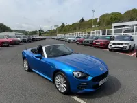 Używany Fiat 124 Spider Lusso 140 KM (102 kW) 2017 Niebieski Kabriolet