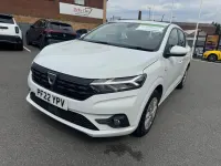 Used Dacia Sandero Comfort 91 HP (66 kW) 2022 White Hatchback