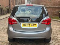 Used Vauxhall Meriva 110 HP (80 kW) 2013 Silver MPV