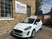 Used Ford Fiesta Titanium 2021 White Hatchback