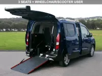 Used Peugeot Rifter Allure 100 HP (73 kW) 2021 Blue MPV