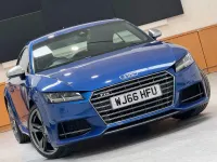 Used Audi TTS Advanced 305 HP (224 kW) 2016 Blue Coupe