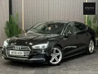 Usado Audi A5 Sportback S-Line 190 CV (139 kW) 2018 Negro Utilitario