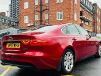 Used Jaguar XF Portfolio 179 HP (131 kW) 2017 Red Sedan