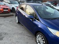 Used Ford Fiesta Titanium X 2015 Blue Hatchback