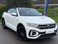 Used VW T-Roc Cabriolet R-line 150 HP (110 kW) 2024 White Cabriolet