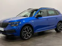 Used Skoda Kamiq Monte Carlo 110 HP (80 kW) 2021 Blue SUV