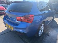Used BMW 116 M Sport 2015 Blue Hatchback