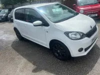 Used Skoda Citigo 75 HP (55 kW) 2015 White Hatchback