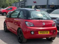 Used Vauxhall Adam 69 HP (50 kW) 2019 Red Hatchback