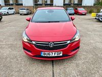 Used Vauxhall Astra SRi 2017 Red Hatchback