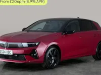 Used Vauxhall Astra 131 HP (96 kW) 2024 Red Hatchback