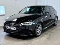 Used Audi A3 Sportback Black Edition 150 HP (110 kW) 2019 Black Hatchback